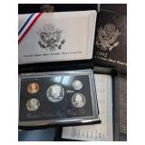 1992 United States Mint Premier Silver Proof Set