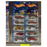 Hot Wheels Lot of 10 Cars in Original Packaging