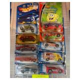 10 Hot Wheels and Matchbox Cars