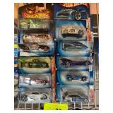 10 Hot Wheels Cars in Packaging
