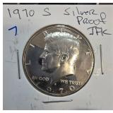 1970-S Silver Proof Kennedy Half Dollar