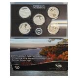 2017 United States Mint Silver Proof Quarter Set