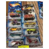 11 Hot Wheels Vehicles in Blister Packs