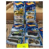 Hot Wheels Die-Cast Cars, Set of Eight