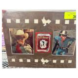 The Lone Ranger Themed Framed Display