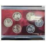 2009 Silver Proof Territorial Quarters Set