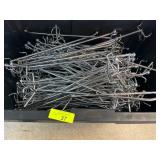 Chrome-Plated Retail Display Hooks