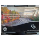 2013 America the Beautiful Silver Proof Set