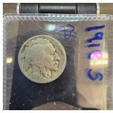1918-S Buffalo Nickel in Protective Case