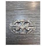 Germany US Zone Sterling Silver Brooch