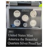 2011 United States Mint Silver Proof Set
