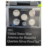 2011 US Mint America Beautiful Proof Set