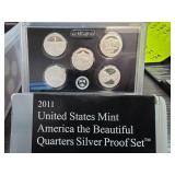 2011 U.S. Mint America The Beautiful Quarters Set