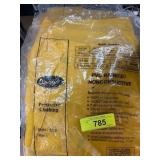 Yellow PVC Rainsuit with Nonconductive Design