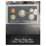 1997 United States Mint Silver Proof Set
