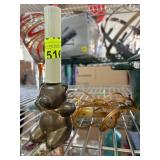 Bear-Shaped Lamp With Corded Design