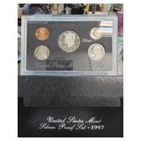 1997 United States Mint Silver Proof Set
