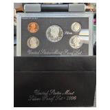 1996 United States Mint Silver Proof Set