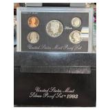 1993 United States Mint Silver Proof Set