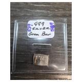 .999 Silver Gram Bar in Protective Case