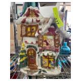 Santas Workshop Ceramic Cookie Jar