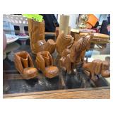 Hand-Carved Wooden Figurines
