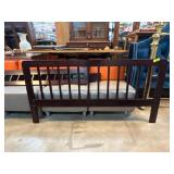 Wooden Spindle Headboard with Rails Included