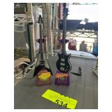 KISS Guitar Miniatures Featuring Simmons and Stanl