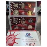 2000 United States Mint Silver Proof Set