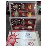 2000 United States Mint Silver Proof Set