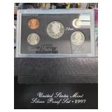 1997 United States Mint Silver Proof Set