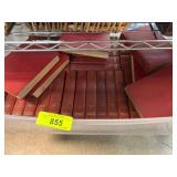 Harvard Classics Book Set with Red Bindings