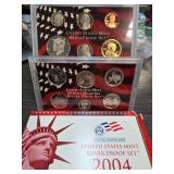 2004 United States Mint Silver Proof Set