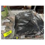 Black Tote Bags and Camouflage Accessory Set