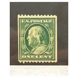 1916 U.S. Postage Stamp, Franklin Issue