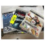 3 PS3 Video Games