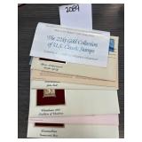 22kt Gold Stamp Covers Collection