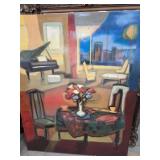 Three Framed Decorative Artworks