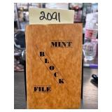 Mint Block File with Various U.S. Stamps