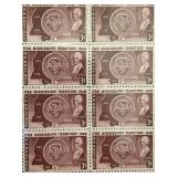 1948 Mississippi Territory 3c Mint Stamp Sheet