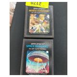 Atari Missile Command and Space Invaders Cartridge