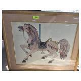 Limited Edition Dan Mitra Carousel IV Print