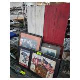 Patriotic and Scenic Art Pieces