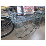 Metal Decorative Garden Cart Frame