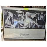 Framed Guernica 1937 Picasso Print