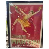 Vintage Martini & Rossi Spumanti Poster