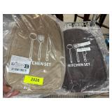 Two Kitchen Utensil Set Carrying Cases