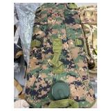Camouflage Hydration Backpack with Shoulder Straps