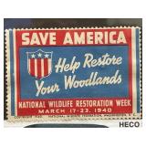 1940 National Wildlife Restoration Stamp