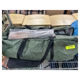 Green Canvas Outdoor Tent